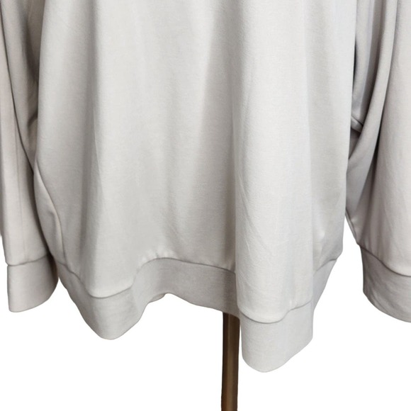 Athleta Seasoft Scoop Neck Sweatshirt Womens Plus 2X Abalone NEW - Picture 4 of 13